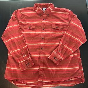 Lands End plaid flannel shirt